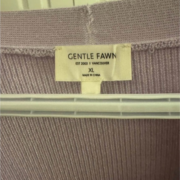 Gentle Fawn Light Purple Women's Cardigan - Picture 2 of 2